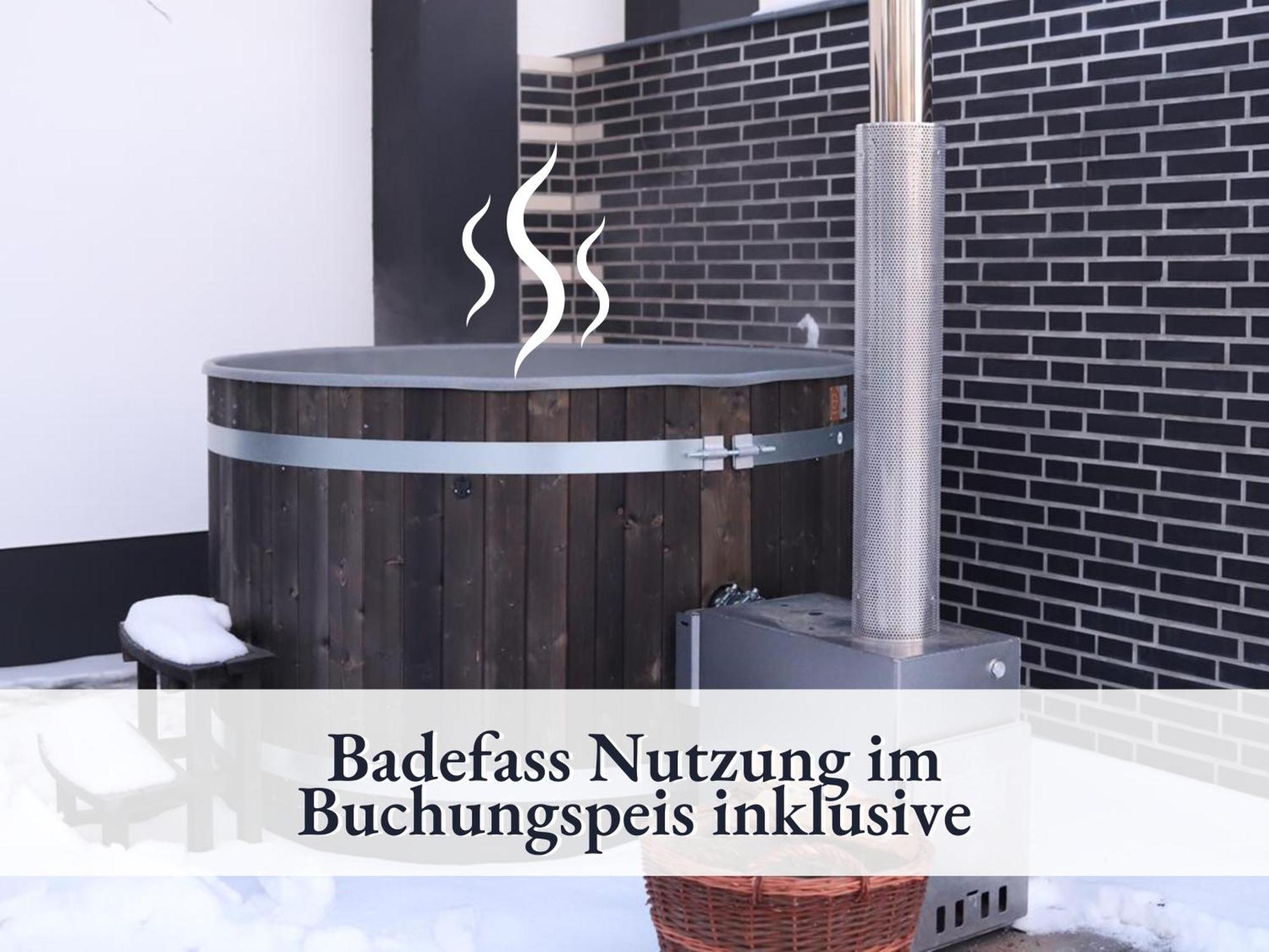 Fewo River I Wellnesstraum I Winterentspannung I Inkl Badefass I Kamin I Sauna Wendisch Rietz Exteriör bild